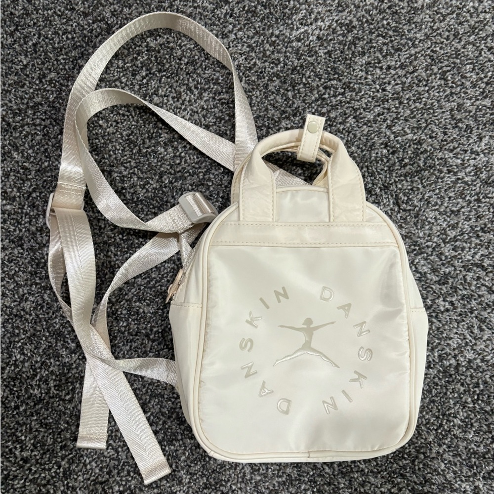 Danskin Mini Cream Ivory Backpack NWOT
